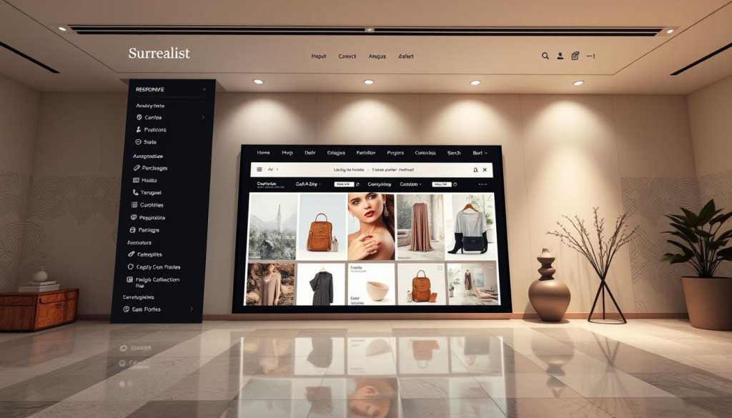 e-commerce website features